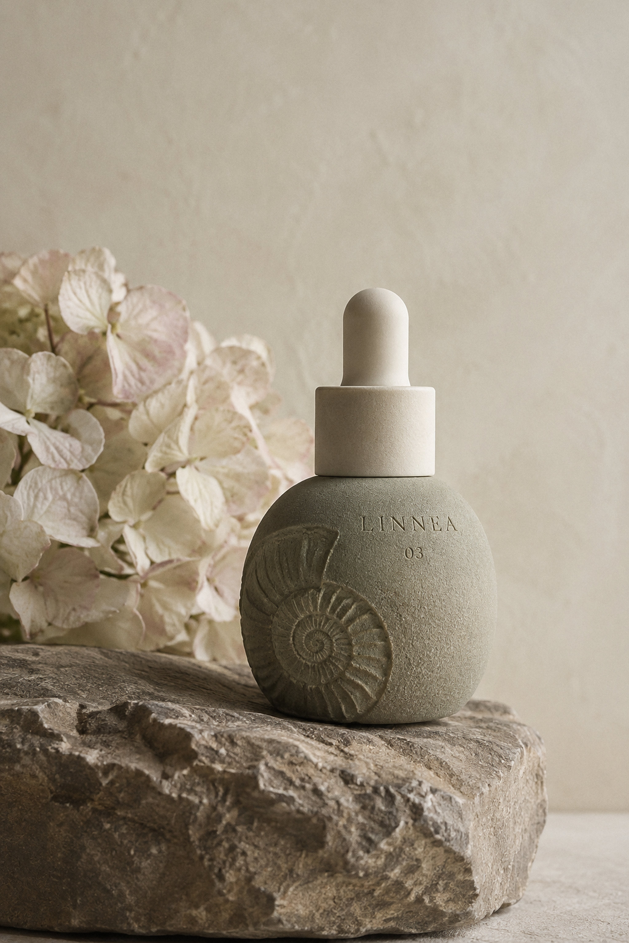 Serum 01 — round sage pebble dropper, step 03